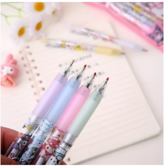 QD - 2301-6 Hello Kitty Mix Character Pens 6 pack - Picture 5 of 5